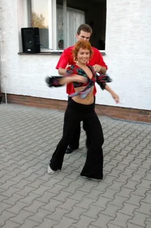 Vystoupení v rytmu salsy